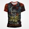 סרט אימה Hellraiser חולצות טי מודפסות בתלת מימד לגברים ונשים אופנה יומיומית חולצת טי קצרה אוברסייז חולצות טי לגברים בגדים לגברים