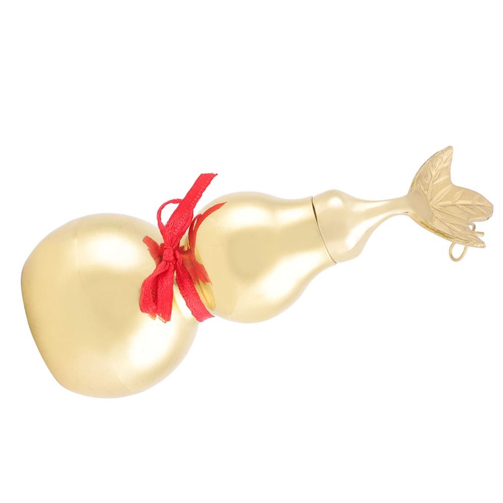 Open Cover Feng Shui Gourd Smooth Surface Hu Lu Statue Statues Wu Lou Gourd Home Decoration