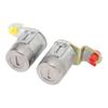 Lock Door Cylinder Set with Keys 89056724 Metal Enhanced Safety High Strength Car Lock Door Cylinder