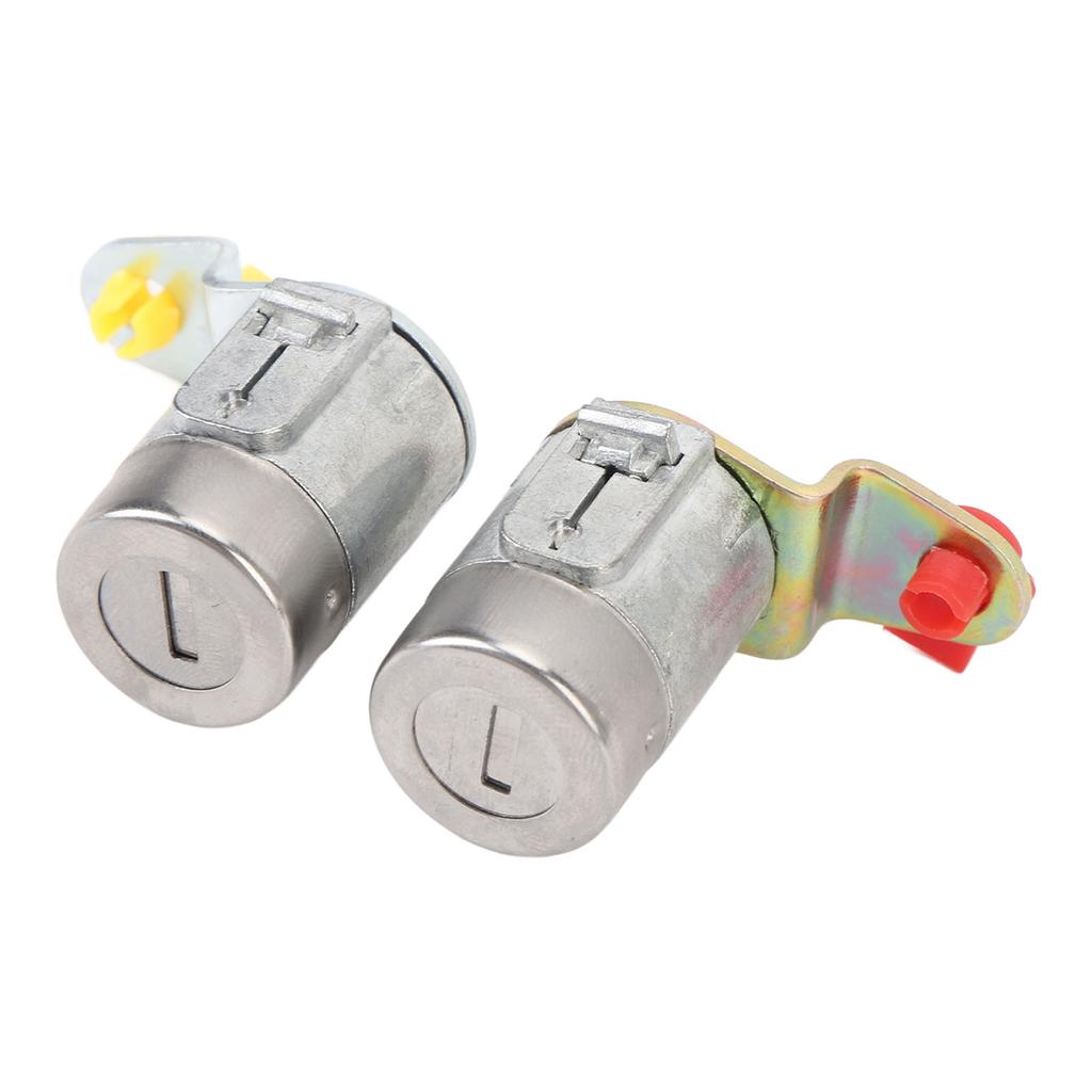 Lock Door Cylinder Set with Keys 89056724 Metal Enhanced Safety High Strength Car Lock Door Cylinder
