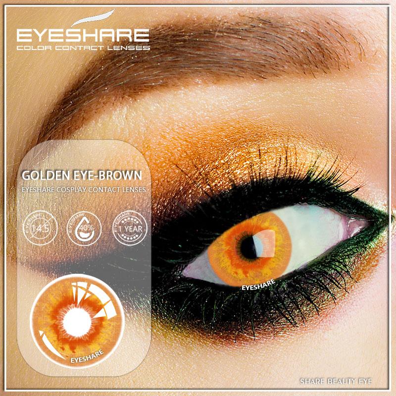 D'ORELLA 1 Paar DINOSAUR Eye Cosplay weiche Kontaktlinsen für Augen Halloween Crazy Contacts Cosmetic Contactlen