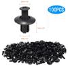 Car Buckle 8mm Hole Plastic Rivets Fixed Buckle Fastener Expansion Screw Auto Vehicle Door Trim Panel Retainer Fastener Clips