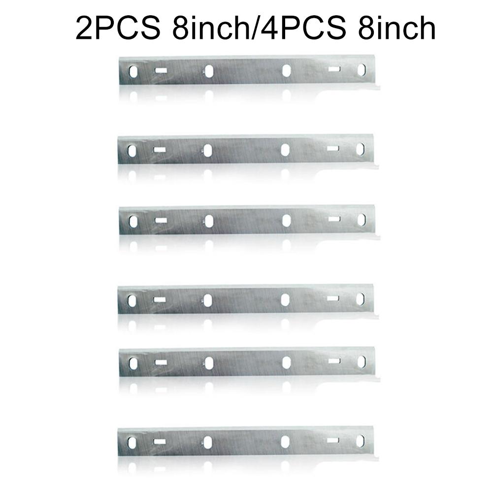 2/4PCS 8 Inch Planer Blades For Woodstar PT85 HSS Kity PT8500 Scheppach HT850 High Speed Steel Woodworking Power Tool Parts
