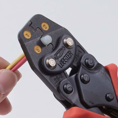 Lobtex EBI Mini Crimping Tool for Insulated Closed-End Connectors, CE1, 2, and 5, AK25MA