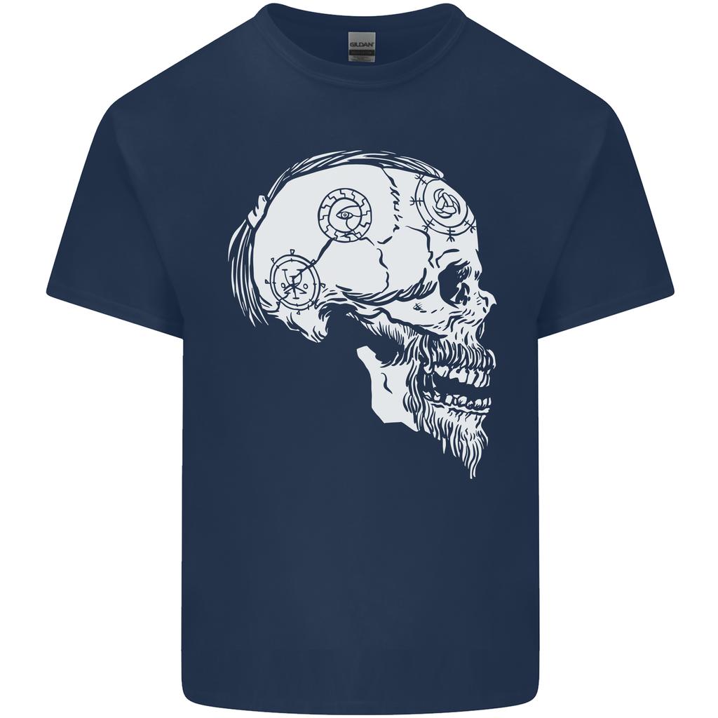 Viking Skull Thor Valhalla Norse Mythology Unisexs Light Cotton TShirt