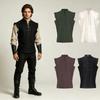 Mens Medieval Vintage Halloween Costume Fantasy Stage Performance Top