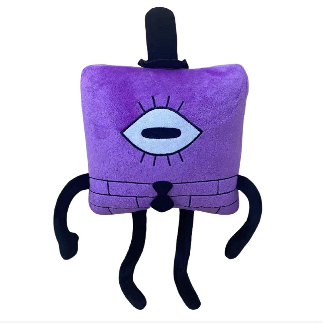 Nieuwe 28cm Gravity Falls Bill Cipher Pop Verjaardagscadeau Voor Kinderen Kinderen Cartoon Anime Spellen Omringende Speelgoed Decoratie Cadeau 28cm
