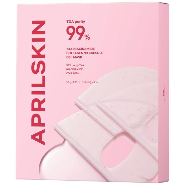 

APRILSKIN - TXA Niacinamide Collagen 99 Capsule Gel Mask Set 30g x 4 sheets