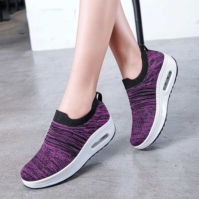 

Sports rocking shoes nurse shoes soft-soled square dancing shoes medium and old casual mother walking shoes 40