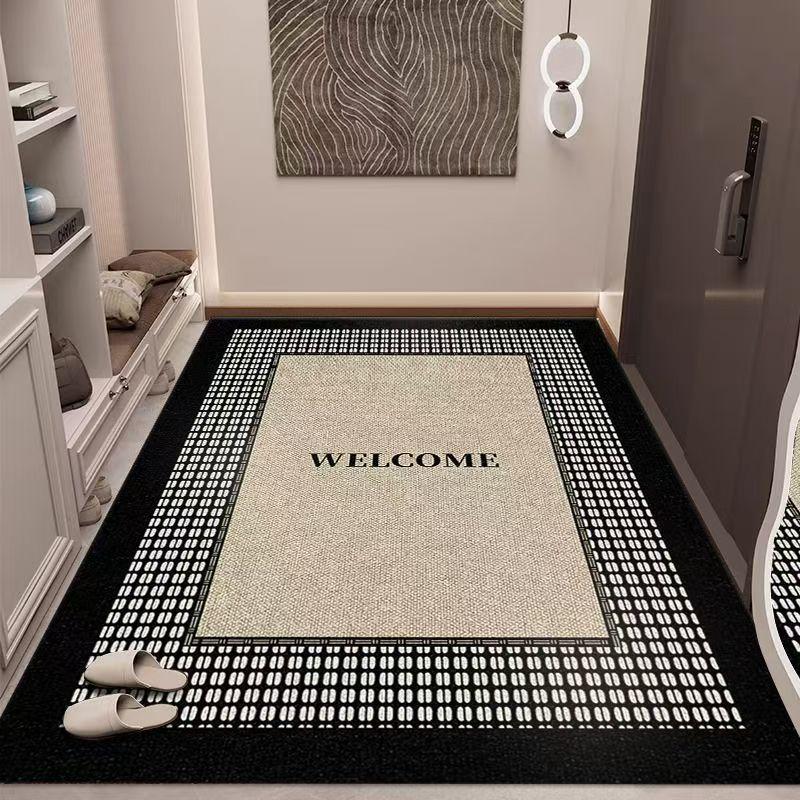 Entrance Door Floor Mat Door Mat Dirt Resistant Foot Mat Entrance Carpet Home Foyer Entrance Mat