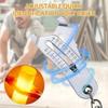 Portable Bolt Size Finder Keychain Nut Bolt Gauge Tool Stainless Steel Head Size Catcher for Mechanics DIY and Industrial Use