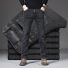 Foreign Trade Surplus Spring and Autumn New Style Gray Retro Jeans for Men, Heavyweight Straight Loose Fit, Stretchy, Cool Casual Long Pants
