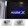 Boseyway 2pcs Car Curtain Lamp for Mark X Logo Door Welcome Light Courtesy Light