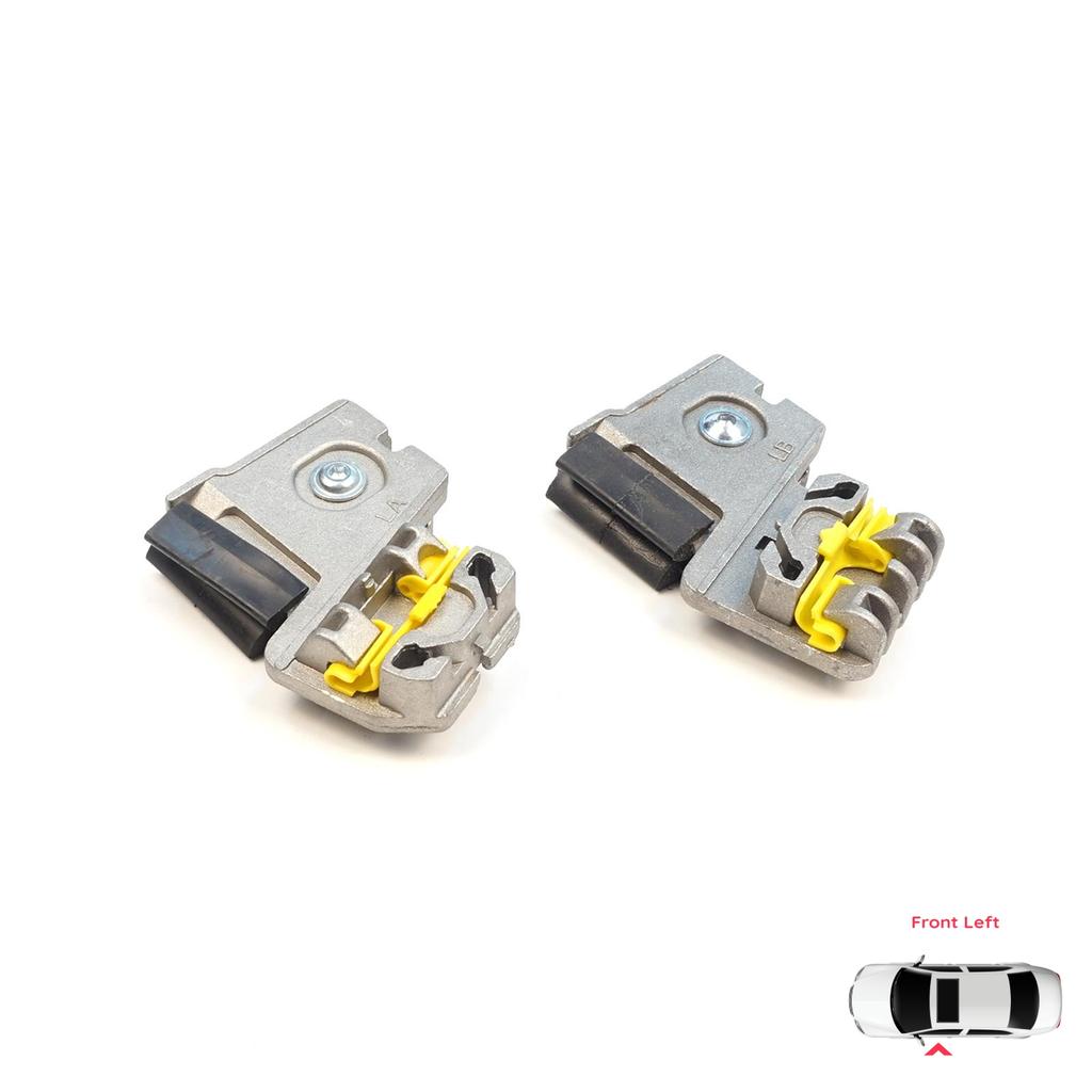 BWR40+BWR41 Window Regulator Repair Clips LA+LB Front Left Door for VW Golf Bora Jetta MK4 A4 1J 1997-2006 Peugeot 607 1999-2010 1J3837461