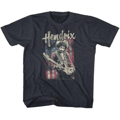 Maglietta Top Magliette Unisex da Bambino Jimi Hendrix Bandiera Hendrix Vintage Musica
