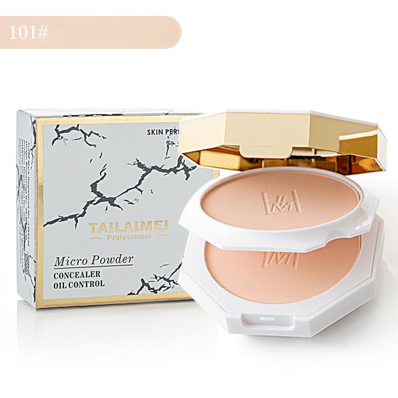 2 In 1 Natural Loose Powder Professional Makeup Powder Waterproof Oil-control Skin Finish Powder