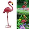 Καλλιτεχνικό Χειροποίητο Μεταλλικό Γλυπτό Φλαμίνγκο Διακοσμητικό Κήπου Για Βεράντες Ή Αυλή Σπιτιού Μπαλκόνι Διακόσμηση Τοπίου