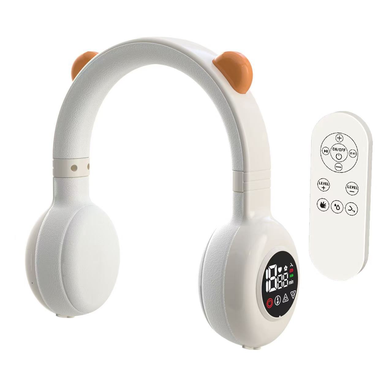 

Convenient silent breast pump, Baoma free hand support neck type electric hot compress heating breast pump белый