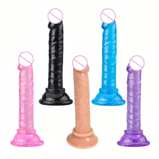 Dildo Anal Masturbator Moro Praktisk Utmerket Fleksibilitet Kvinnelig G spot Masturbator Dildo