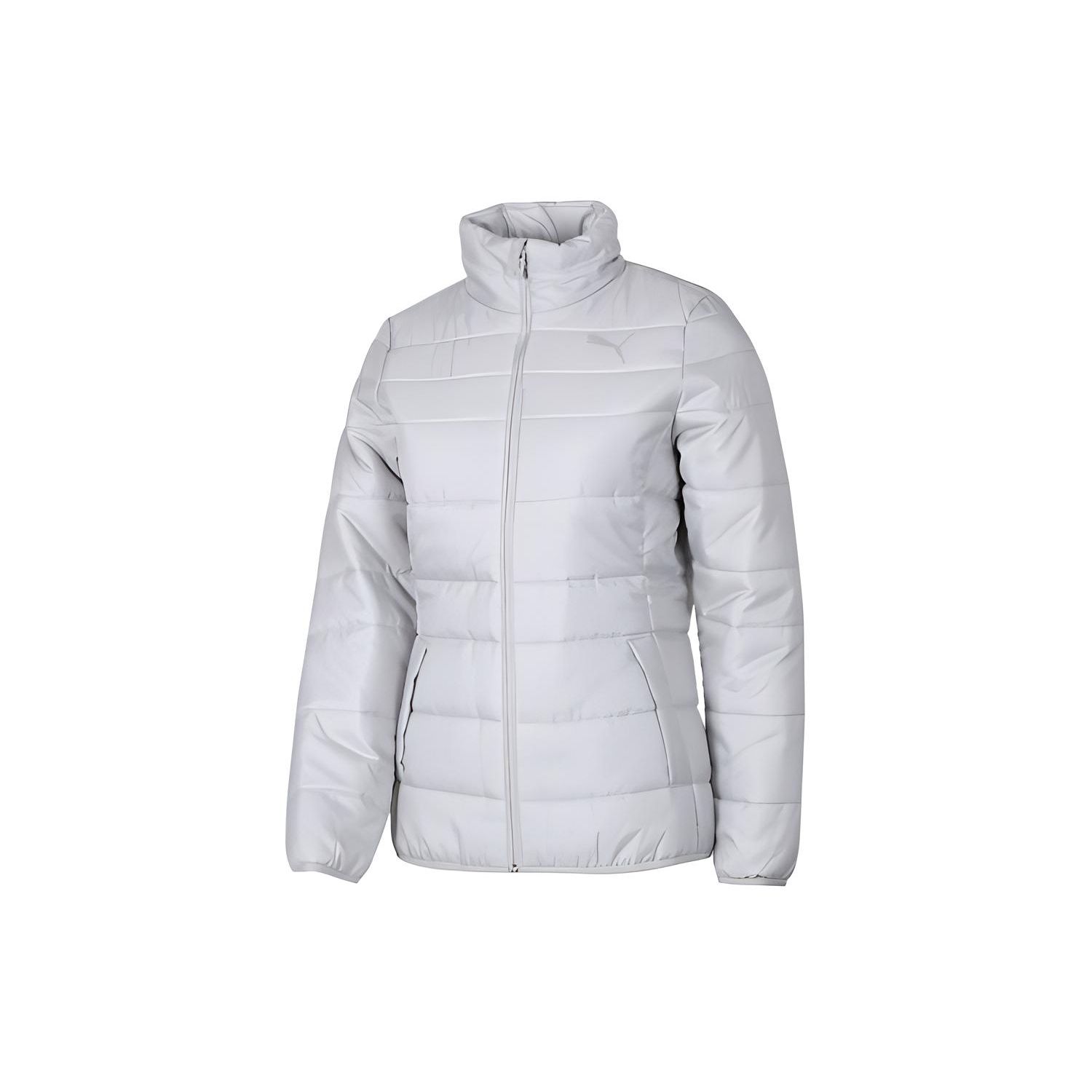 

Puma Однотонная короткая хлопковая куртка зимняя женская куртка светло-серая 594760-39 XL