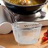 Convenient NonStick Fry Strainer Basket for Safe Draining and For Easy Handling