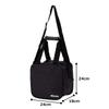 MIKASA Ball Bag for Basketballs, Holds 1 Ball, Black, AC-BGL10-BK