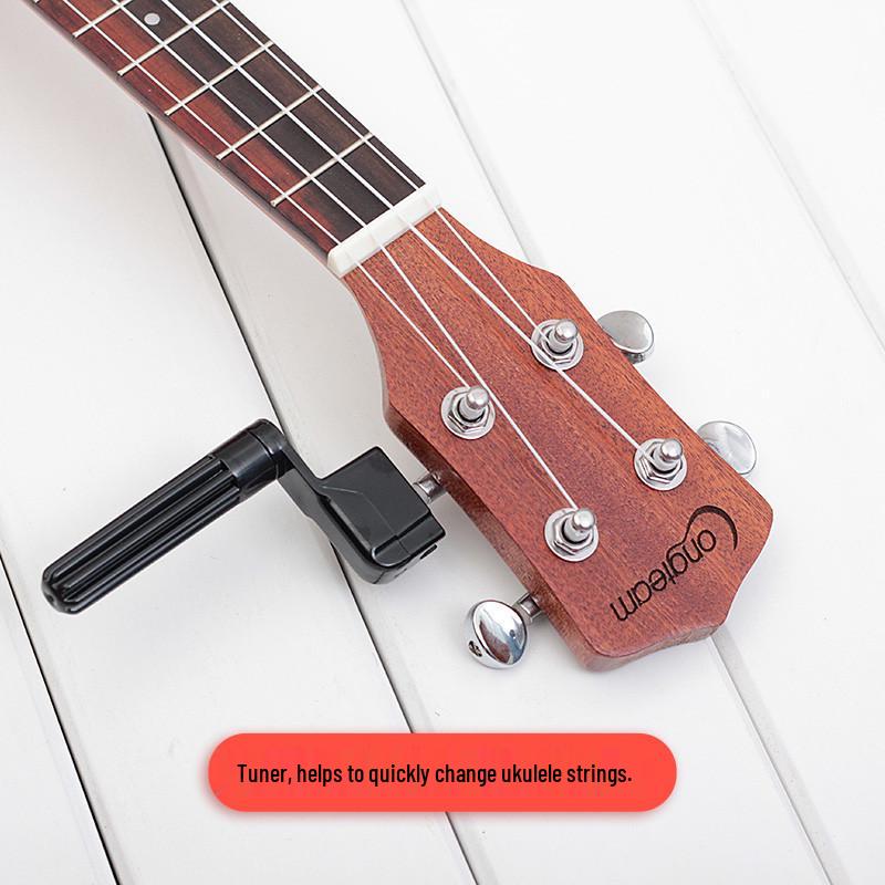 Ukulele Beginner Gift Set: Tuner, Strings, Picks, Gig Bag & More