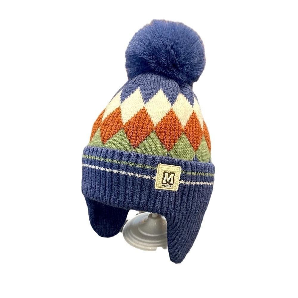 Warm Pullover Cap Windproof Beanie Hat New Knitted Hat  Outdoor Sports