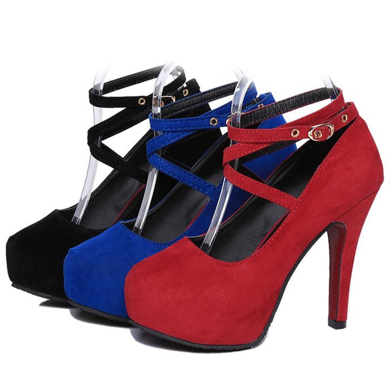 Zapatos de tacón alto con plataforma para fiesta comprar a buen precio —  entrega gratuita, reseñas reales con fotos — Joom