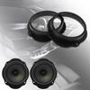 2pcs 6.5in Front Door Speaker Adapter Universal Mounting Spacer Adaptor Ring Front Door Gasket for Ford Focus