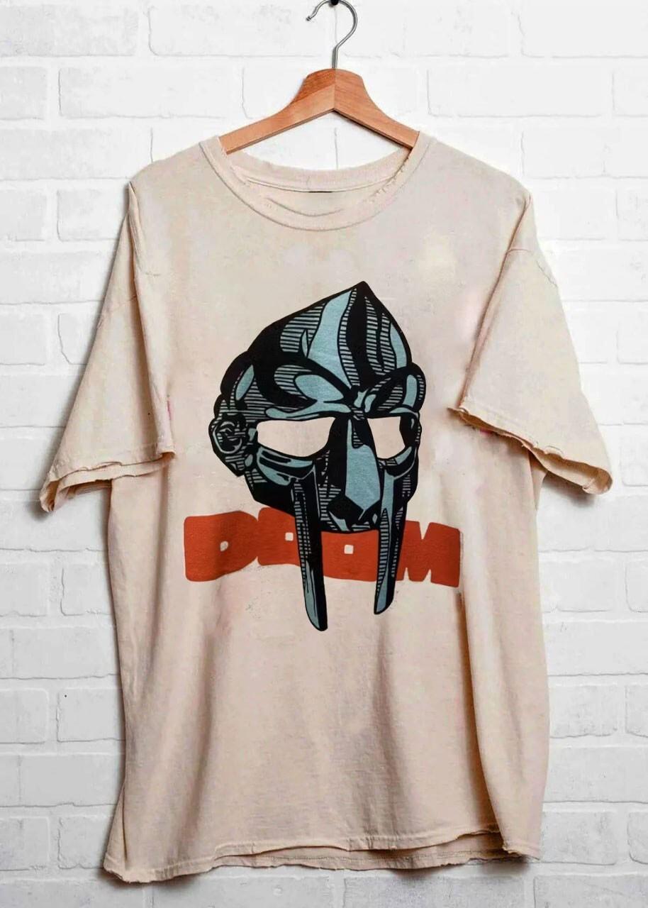 MF Doom Shirt MF Doom Short Sleeve Cotton T-shirt Unisex S5XL VN1070 L