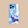 Konosuba Aqua Clear TPU Mobile Case for iPhone 17 16 15 14 13 12 11 X XR XS Air Pro Max Plus Mini Colorful Cover