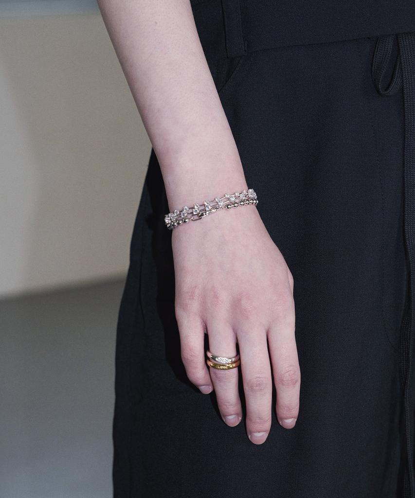 Lisse [925 Silver] Dot Link B