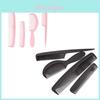 High-quality Pink Hair Comb Set 4 Pieces Durable Plastic Salon Styling Tools