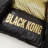Black and Gold Vest for Men and Women Latest Korean Style Relaxed Fit Glossy Pure Black Waistcoat Vest Wash-free Popular Jacket