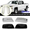 For Chevrolet Silverado GMC Sierra 2014-2018 ABS Car Rearview Side Mirror Cover Wing Cap Exterior Door Trim Replacement Parts