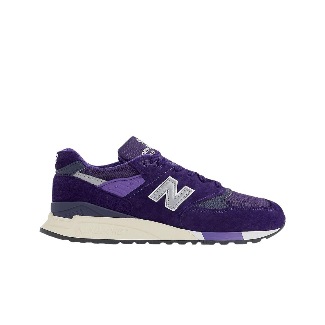 

Мужские кроссовки New Balance 998 Made in USA сливово-фиолетовые U998TE