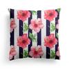 Floral Print Pillowcase, Home Peach Skin Velvet Material Sofa, Car Office Bedside Pillow and Cushion Cover
