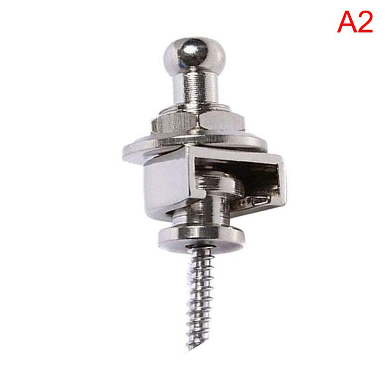 Verrou de sangle de guitare Metal Picots de sangle de basse Anti-chute Verrous de sangle de guitare