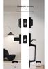 Black Zinc Alloy Anti-theft Door Lock Set for Wooden Entrance Doors