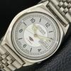 JAPAN MENS GENUINE VINTAGE CITIZEN AUTOMATIC 8200 GREY DIAL WATCH A500219-2 R151b-a500219