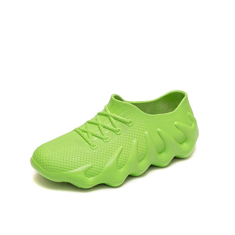 Fashion low-top rain shoes women into casual waterproof glue shoes short and simple kitchen non-slip car wash summer work water boots men