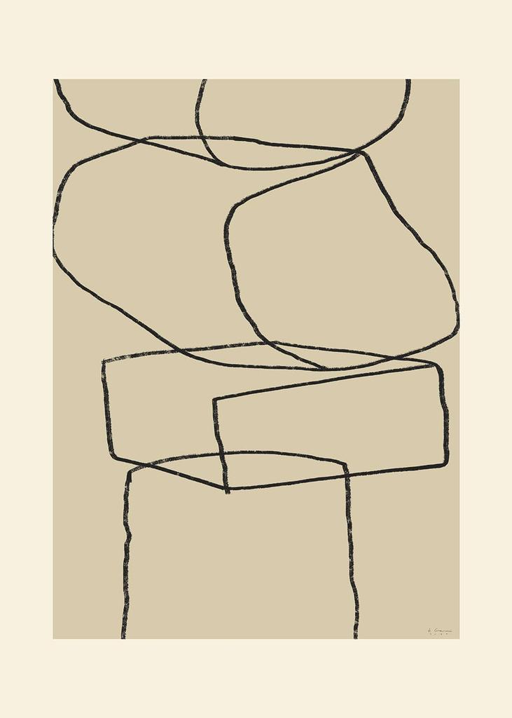 THE POSTER CLUB Poster Club Stacks By Garmi 50×70cm