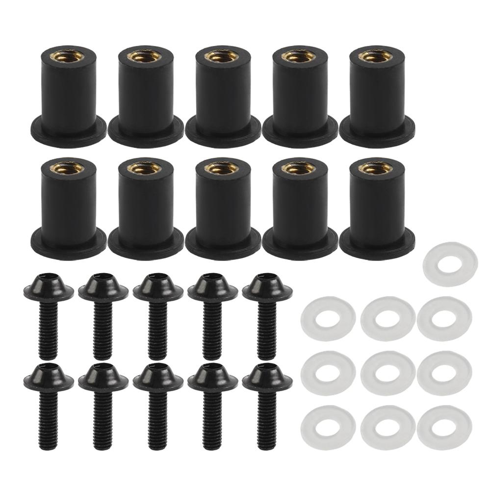 Anodized Aluminum Windscreen Bolt For Honda Durable