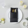 10Pcs Satin Napkins Square Soft Table Dinner Napkin for Wedding Party Kitchen Restaurant Napkin