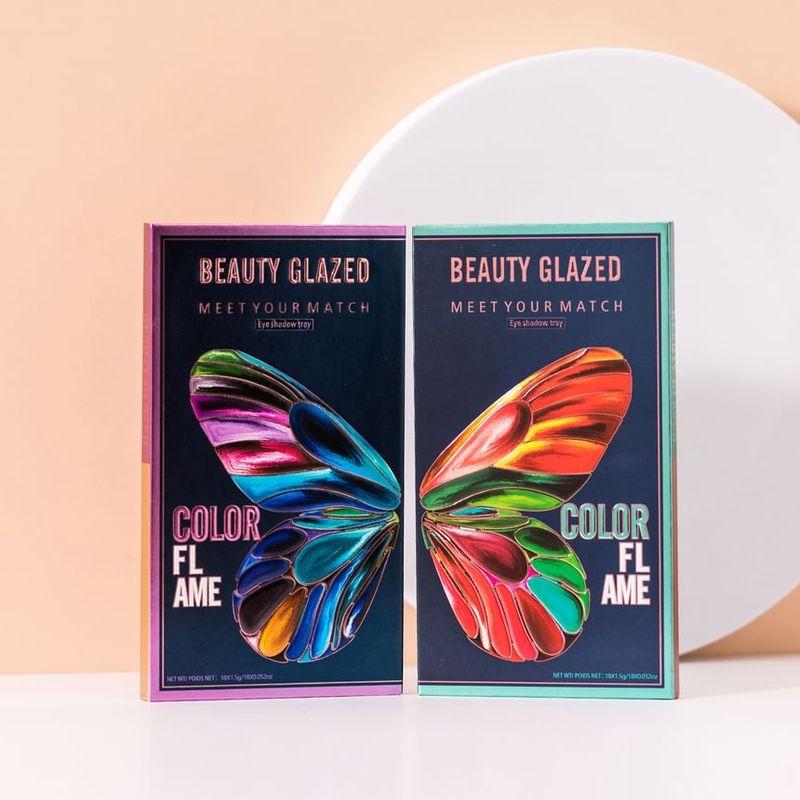 BEAUTY GLAZED - Color Flame Butterfly Eyeshadow Palette (18 Colours)