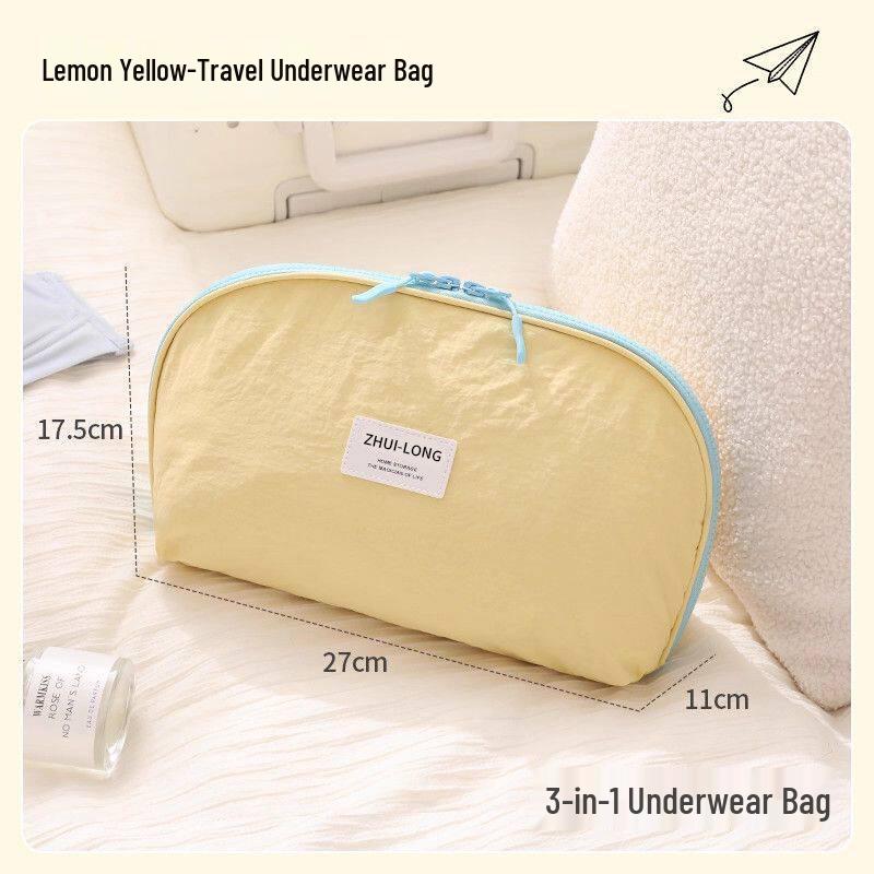 Portable Ultralight Underwear Storage Bag: Travel Organizer for Bras, Panties, and Socks
