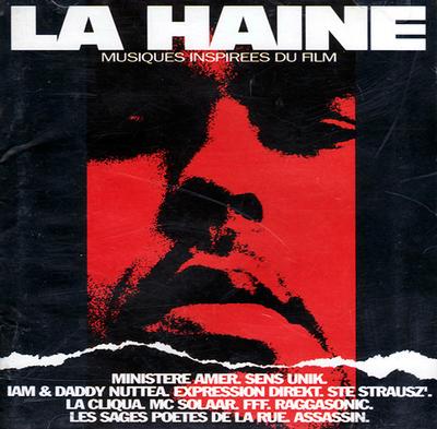 CD SOUNDTRACK, RAGA SONIC, DE LA RUE,  - Hatred (LA HAINE)  VJCP25219 Delabel, Virgin 1995 Japan Soundtracks & Musicals Used