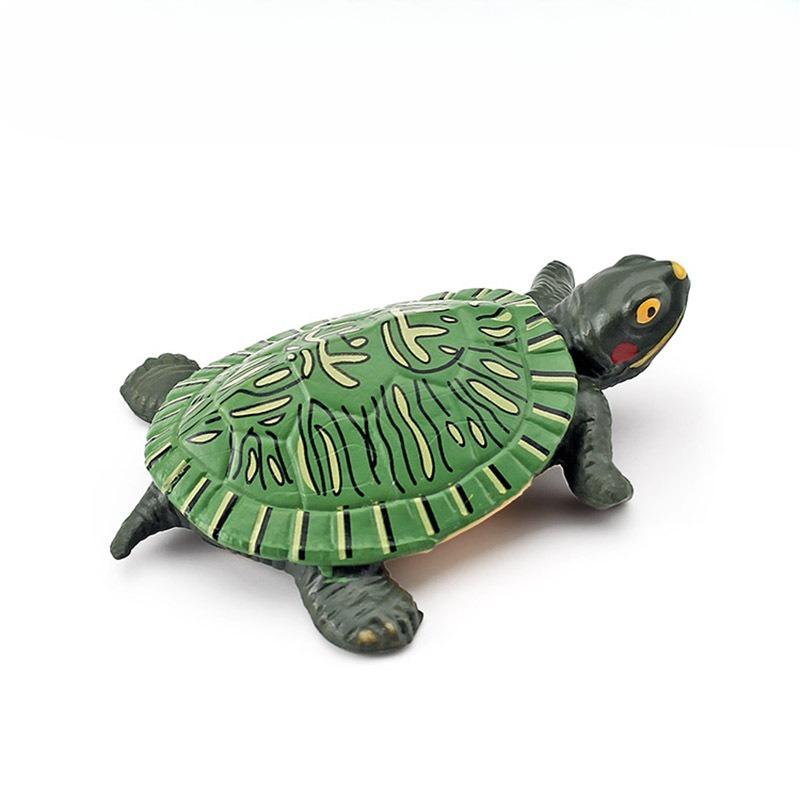 Simulated Turtles Fridge Magnets Artificial Tortoise Models Snapping Turtle Grass Tortoise Fridge Stickers Children Gifts