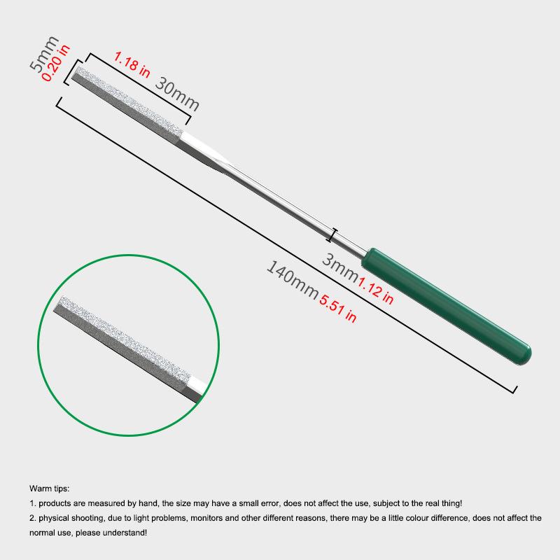 1 PCS Special-Shaped Diamond File Rust Removal Deburring Grinding Tool for Jewelry Metal Ceramic Glass Stone Craft Hand Tools